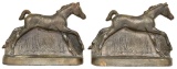 Vintage Cast Horse Bookends