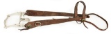 Headstall With Aluminum Crockett Bit