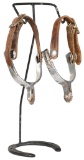 Crockett Renaldi Marked Silver Spurs