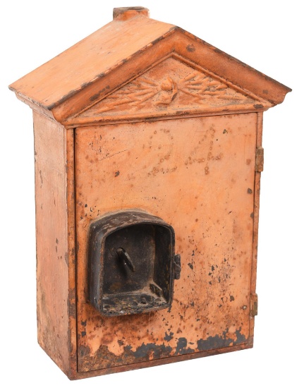 Early Gamewell Cast Iron Fire Alarm Box
