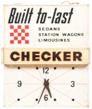 Checker Sedans-Station Wagons-Limousines Lighted Sign