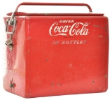 Drink Coca-Cola In Bottles Metal Cooler by Cavalier