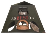Asbestos Sad Iron Metal Counter-Top Point of Sale Display