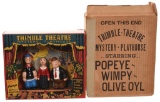 Thimble Theater Mystery Playhouse w/Popeye, Wimpey