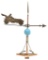 Large Male Driving Car Weathervane