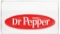 Large Drink Dr. Pepper Metal Sign w/Privilege Panel