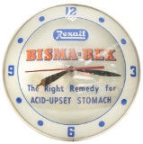 Rexall Bisma-Rex Double-Bubble Lighted Clock