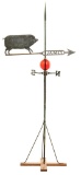 Large Pig Weathervane