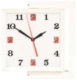 Hard to Find 7up Double Sided Rotating Lighted Clock