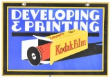 Kodak Film Developing & Printing Porcelain Sign