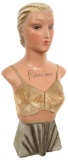 Fashion Hour Female Chalkware Bust Display