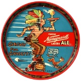 Famous Narragansett Lager & Ale Metal Serving Tray