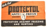 Ask for Protectol Anti-Freeze w/Pengin Logo Canvas Banner