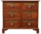 Small Six Drawer Apothecary Chest