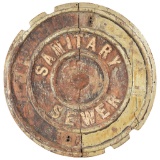 Hard To Find Wooden Sanitary Sewer Lid