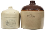 2-Finger Hole Stoneware Jugs