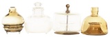 4-Handblown Glass Fly Traps