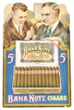 Bank Note Cigars Cardboard Sign