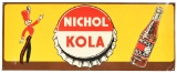 Nichol Kola w/Bottle Metal Sign