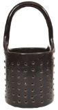 Stoneware Basket/Strainer w/Molded Handle