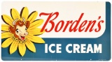 Borden's w/Elsie Ice Cream Metal Sign