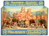 Hausser Elastolin Cowboy & Indian Show Room Diorama