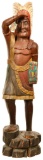 Wooden Cigar Store Indian Statue