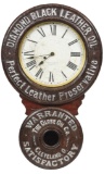 Diamond Black Leather Baird Clock Co. Pittsburg, Pa.