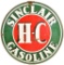 Sinclair Gasoline H-C Gasoline Porcelain Identification Sign