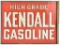 High Grade Kendall Gasoline Metal Flange Sign