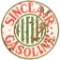 Sinclair Gasoline w/Striped Logo Porcelain Sign
