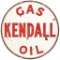 Kendall Gas Motor Oil Porcelain Sign