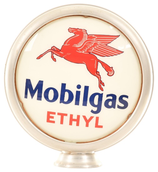 Mobilgas Ethyl w/Pegasus 15" Globe Lenses