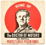 Perfect Circle Piston Rings Metal Sign
