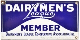 Dairymen's League Member Porcelain Sign