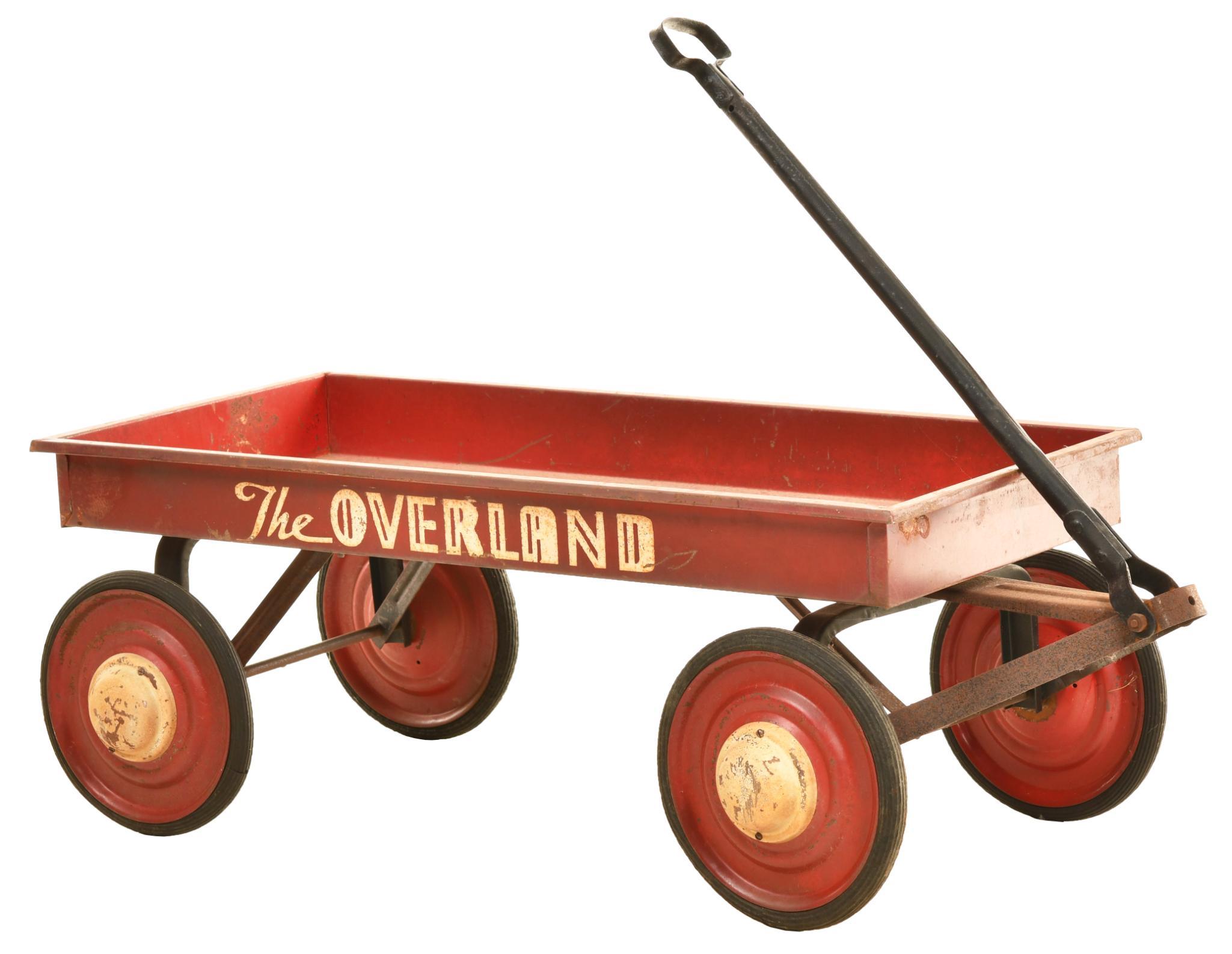 Metal pull wagon outlet