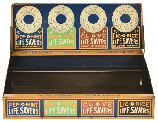 Life Saver Metal Counter-Top Display