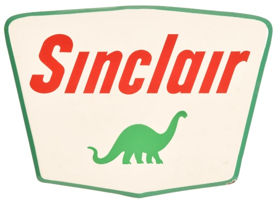 Sinclair w/Dino Porcelain Sign