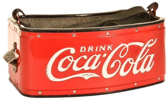 Drink Coca-Cola Metal Stadium Sales Cooler