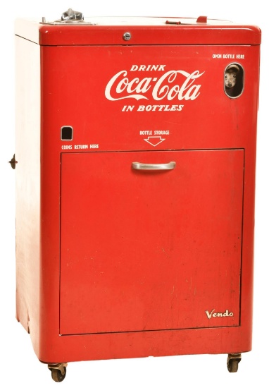 Vendo Model #23 Coin-Operated Coca-Cola Machine