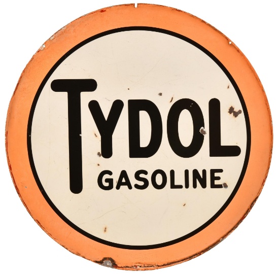 Tydol Gasoline Porcelain Sign