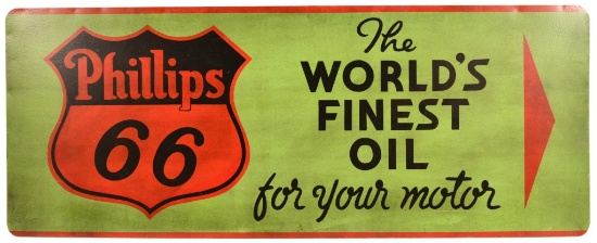 Phillips 66 Oil Metal Sign