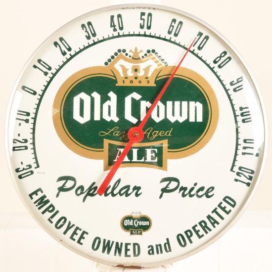 Old Crown Ale Bubble Thermometer