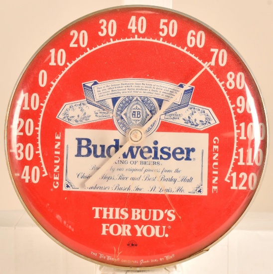 Budweiser Bubble Thermometer