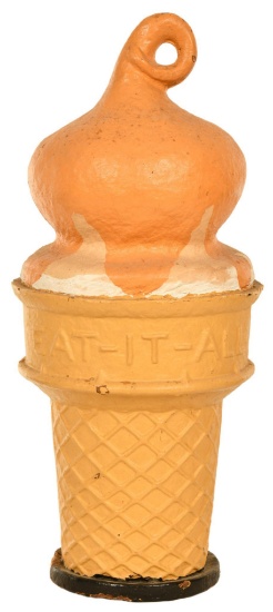 Paper Mache Ice Cream Cone