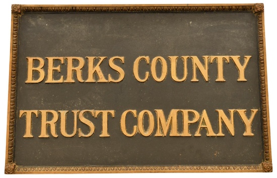 Berks County Trust Company Sign