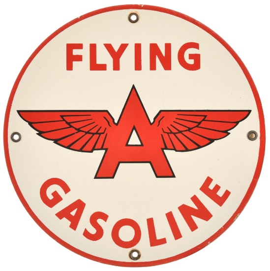 Flying A Gasoline Pump Plate