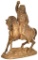 Horse & Rider Cast Statue