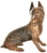Cast Iron Boston Terrier Figure