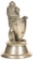 Lion With Crown & Shield Metal Figure